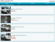 Tablet Screenshot of familyautori.net